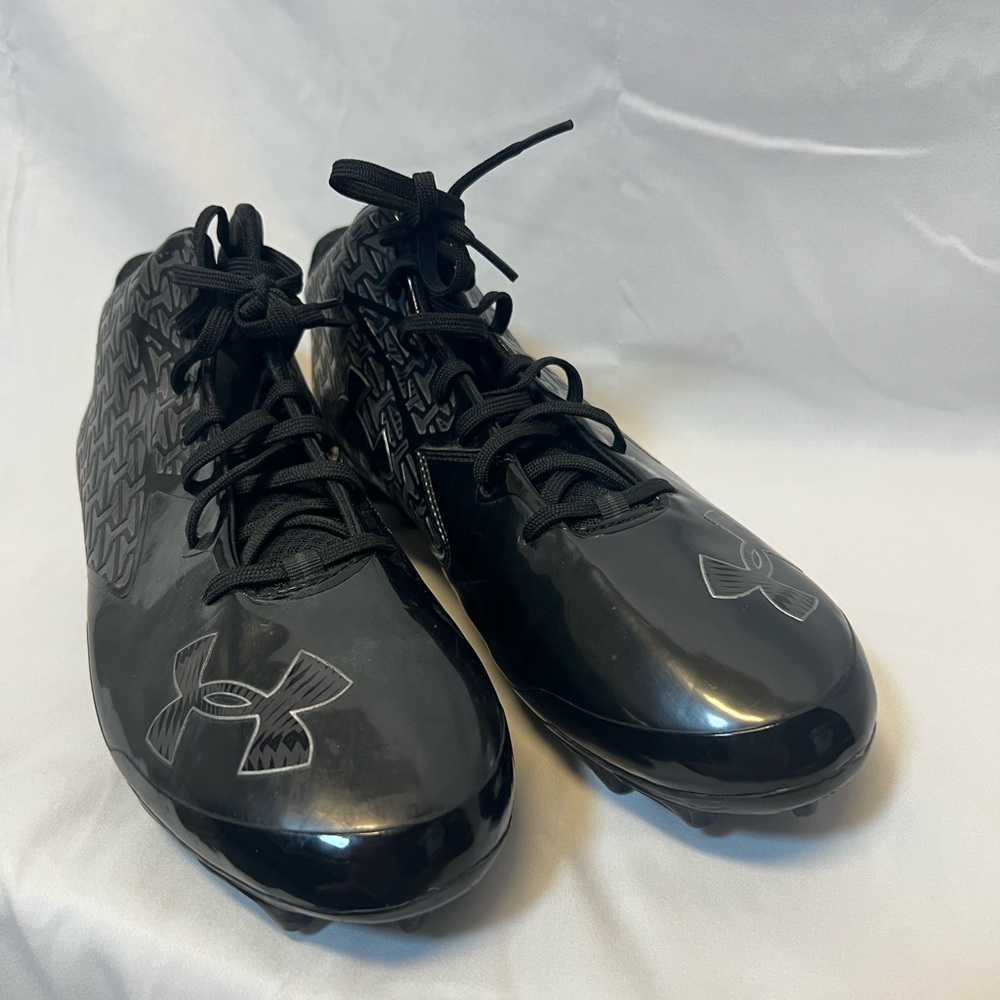 Under Armour Nitro Football Men’s Cleats Clutch Fit Size 13 Black